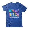 Vintage Tie Dye Myrtle Beach South Carolina Womens Souvenir Shirt & Tank Top | teecentury