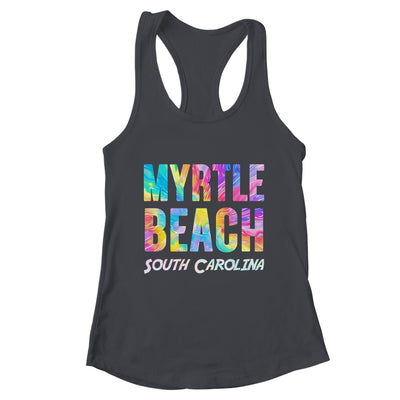 Vintage Tie Dye Myrtle Beach South Carolina Womens Souvenir Shirt & Tank Top | teecentury