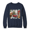 Vintage Town Christmas Cowgirl Highland Cow Girl Christmas Shirt & Sweatshirt | teecentury