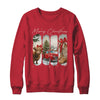 Vintage Town Cowgirl Highland Cow Girl Merry Christmas Shirt & Sweatshirt | teecentury