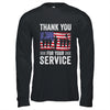 Vintage Veteran Thank You For Your Service Veterans Day Shirt & Hoodie | teecentury