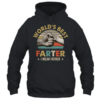 Vintage World's Best Farter I Mean Father Dad Fathers Day Shirt & Hoodie | teecentury