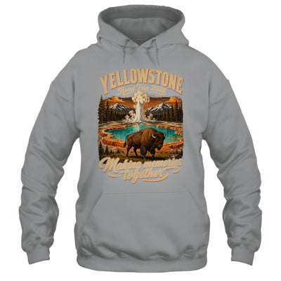 Vintage Yellowstone Road Trip 2026 Mountain Nature Travel Shirt & Tank Top | teecentury