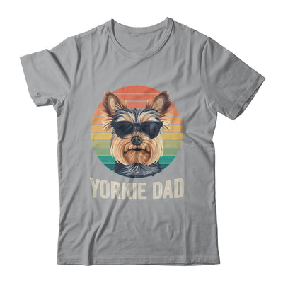 Vintage Yorkie Dad For Fathers Day Dog Lover Funny Shirt & Hoodie | teecentury