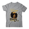 Virgo Queen Birthday Afro Girls Black Zodiac Birthday Shirt & Tank Top | teecentury