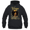 Virgo Queen Birthday Afro Girls Black Zodiac Birthday Shirt & Tank Top | teecentury