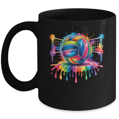 Volleyball Drip Game Day Sports Player Men Women Teens Girls Mug | teecentury