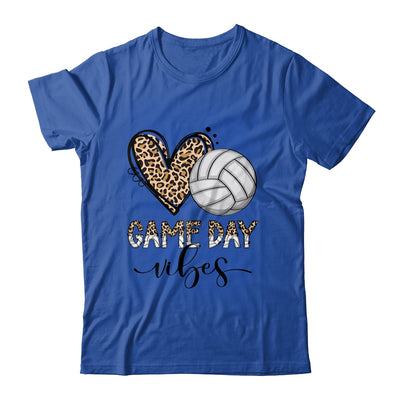 Volleyball Game Day Vibes Volleyball For Girls Mom Leopard Shirt & Tank Top | teecentury