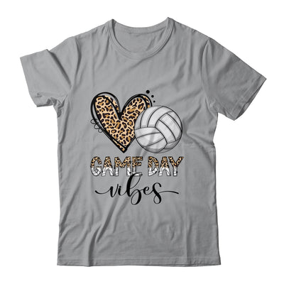 Volleyball Game Day Vibes Volleyball For Girls Mom Leopard Shirt & Tank Top | teecentury