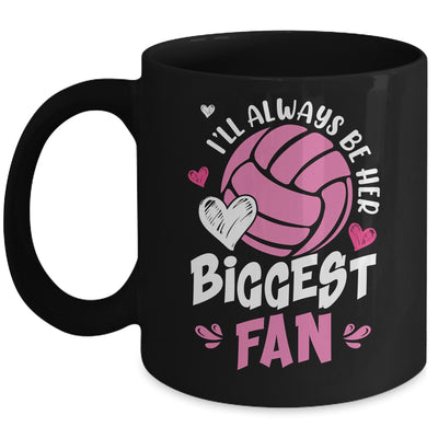 Volleyball I'll Always Be Her Biggest Fan For Mom Dad Mug | teecentury