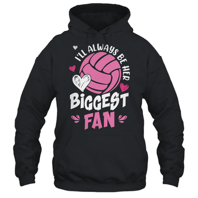 Volleyball I'll Always Be Her Biggest Fan For Mom Dad Shirt & Tank Top | teecentury