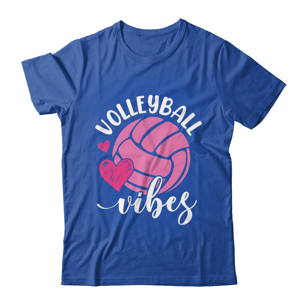Volleyball Vibes Game Day Volleyball For Girls Mom Women Shirt & Tank Top | teecentury