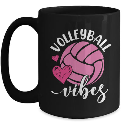 Volleyball Vibes Game Day Volleyball For Girls Mom Women Mug | teecentury