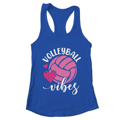 Volleyball Vibes Game Day Volleyball For Girls Mom Women Shirt & Tank Top | teecentury