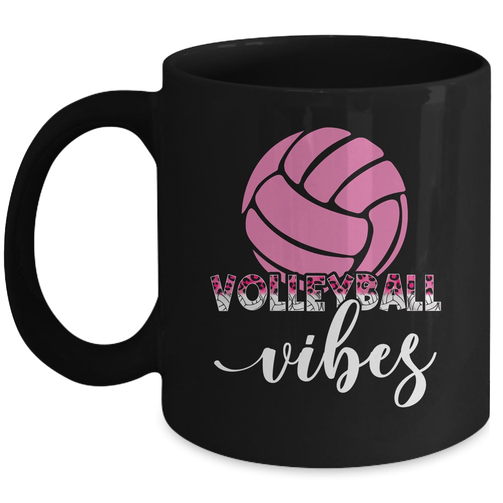Volleyball Vibes Game Day Volleyball Mom Girls Women Mug | teecentury