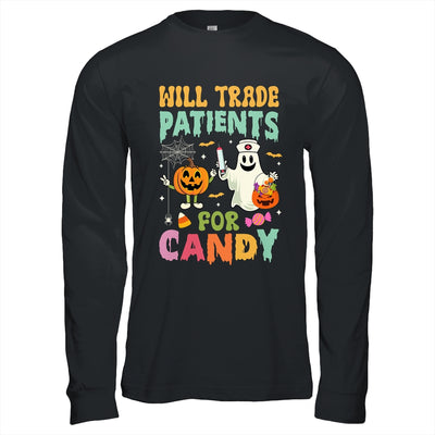 WILL TRADE PATIENTS FOR CANDY Funny Nurse Halloween Costume Shirt & Hoodie | teecentury