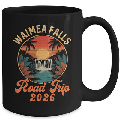 Waimea Falls Road Trip 2026 Summer Vacation Family Mug | teecentury