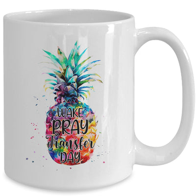 Wake Pray Transfer Day IVF Awareness Baby Infertility Mug | teecentury