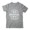 Warning 40th Birthday Trip In Progress Funny 40 Years Old Shirt & Tank Top | teecentury