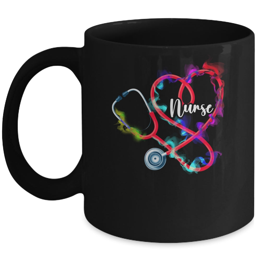 Watercol Nurse Life Nursing Nurse Week 2025 Mug | teecentury