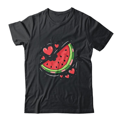 Watermelon Slice Melon Summer Vacation Season Fruit Lovers Shirt & Tank Top | teecentury
