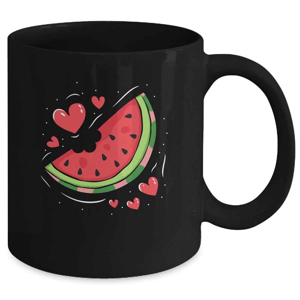 Watermelon Slice Melon Summer Vacation Season Fruit Lovers Mug | teecentury