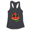 Watermelon Summer Melon With Sunglasses Funny Watermelon Shirt & Tank Top | teecentury