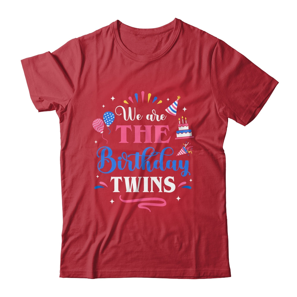 We Are The Birthday Twins Cute Twin Celebrate Matching Shirt & Tank Top | teecentury