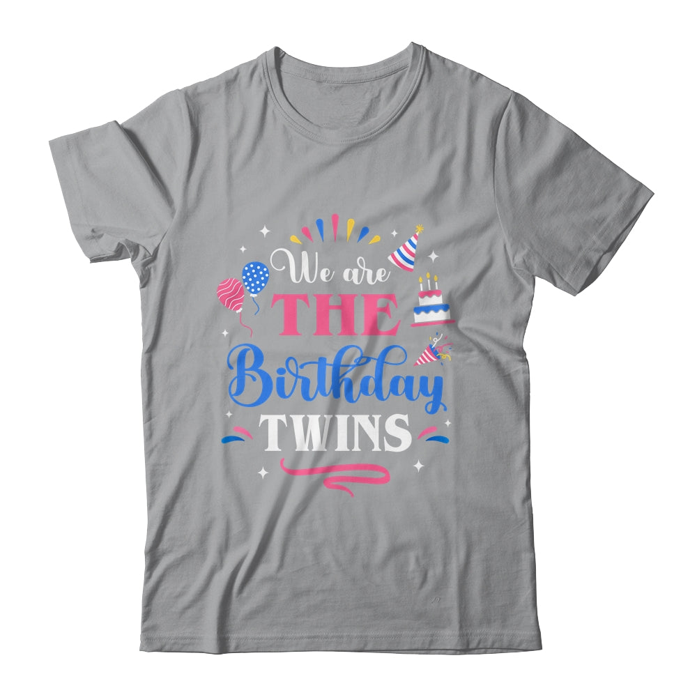 We Are The Birthday Twins Cute Twin Celebrate Matching Shirt & Tank Top | teecentury