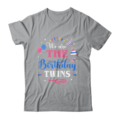 We Are The Birthday Twins Cute Twin Celebrate Matching Shirt & Tank Top | teecentury