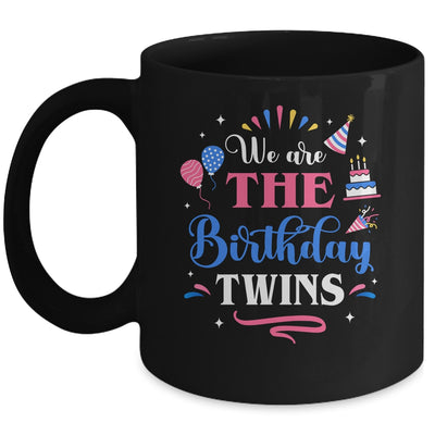 We Are The Birthday Twins Cute Twin Celebrate Matching Mug | teecentury