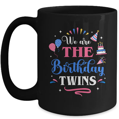 We Are The Birthday Twins Cute Twin Celebrate Matching Mug | teecentury