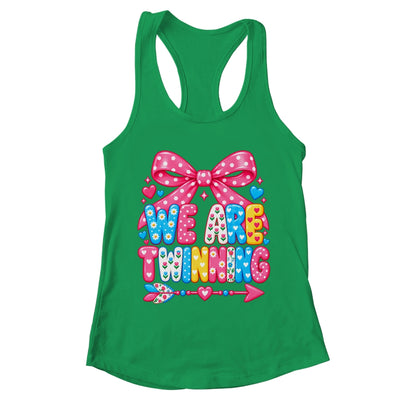 We Are Twinning Coquette Bow Twin Day Spirit Week Girls Shirt & Tank Top | teecentury