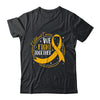 We Fight Together Childhood Cancer Awareness Gold Ribbon Shirt & Hoodie | teecentury