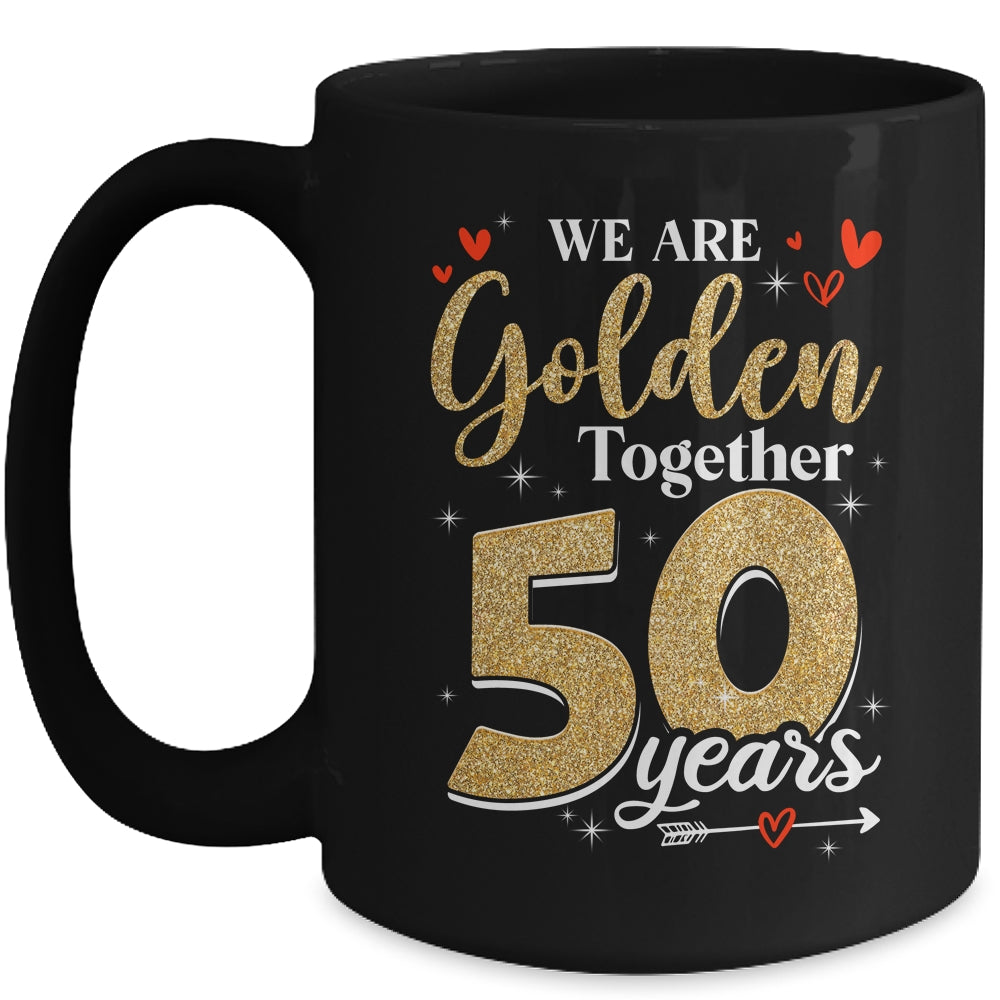 We Golden Together 50 Years 50th Wedding Anniversary Married Mug | teecentury