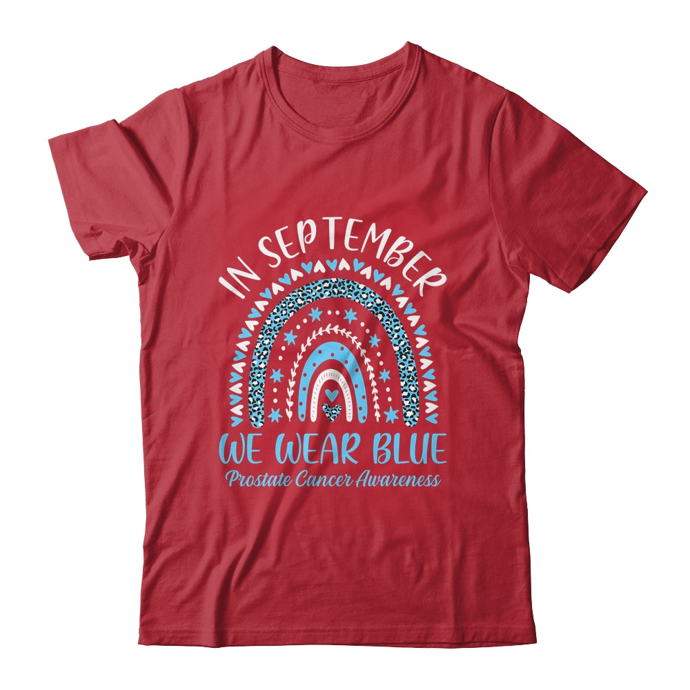 We Wear Light Blue Prostate Cancer Awareness Month Shirt & Tank Top | teecentury