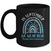 We Wear Light Blue Prostate Cancer Awareness Month Mug | teecentury