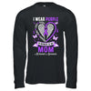 Wear Purple In Memory Of My Mom Alzheimer's Awareness Shirt & Hoodie | teecentury