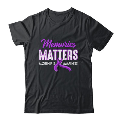 Wear Purple Support Alzheimer's Awareness Memories Matter Shirt & Hoodie | teecentury