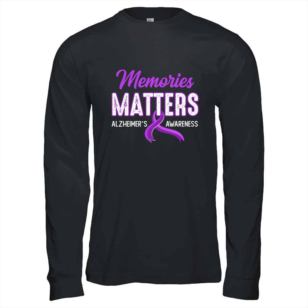 Wear Purple Support Alzheimer's Awareness Memories Matter Shirt & Hoodie | teecentury