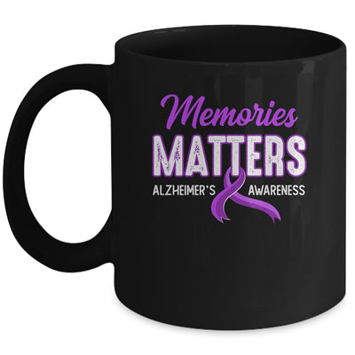 Wear Purple Support Alzheimer's Awareness Memories Matter Mug | teecentury