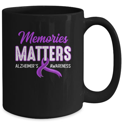 Wear Purple Support Alzheimer's Awareness Memories Matter Mug | teecentury