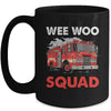 Wee Woo Squad Funny Firefighter Fire Truck Fireman Men Women Mug | teecentury