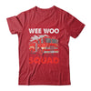 Wee Woo Squad Funny Firefighter Fire Truck Fireman Men Women Shirt & Hoodie | teecentury