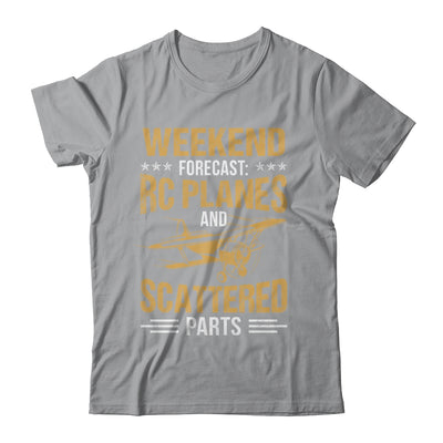 Weekend Forecast RC Planes And Scattered Parts Test Pilot Shirt & Hoodie | teecentury