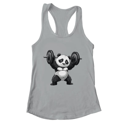 Weightlifting Panda Workout Bodybuilder Fitness Gym For Men Shirt & Tank Top | teecentury