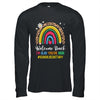 Welcome Back I'm Glad You're Here School Secretary Rainbown Shirt & Hoodie | teecentury