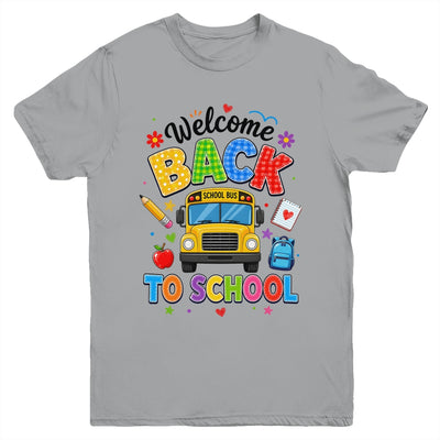 Welcome Back To School Bus Driver First Day Of School Youth Shirt | teecentury