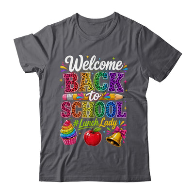 Welcome Back To School Lunch Lady Cafeteria Staff Leopard Shirt & Hoodie | teecentury