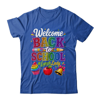 Welcome Back To School Lunch Lady Cafeteria Staff Leopard Shirt & Hoodie | teecentury